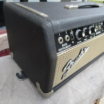 Fender early 1966 AB165 Blackface Bassman head CLEAN image 3