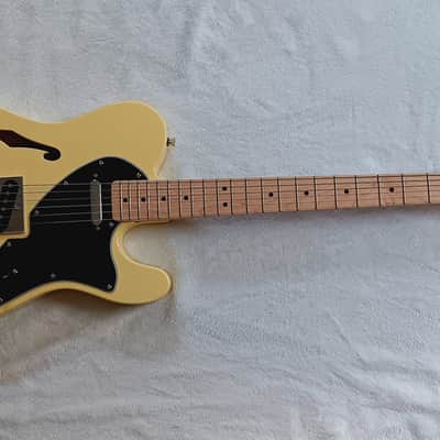 Pro Upgrades - Squier Affinity Telecaster Thinline 2024 - Vintage White image 2