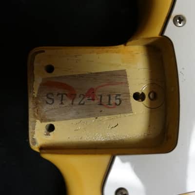 Fender ST72-115 YWH Stratocaster MIJ Fujigen E-Serial (1984-1987) image 24