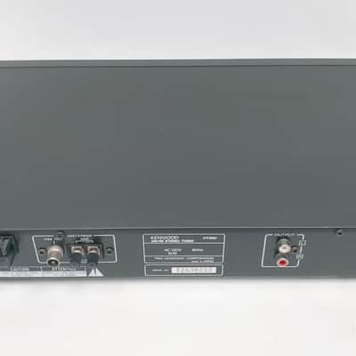 KENWOOD KT-880 QUARTZ SYNTHESIZER NATURAL SOUND AM/FM STEREO TUNER - Working image 6