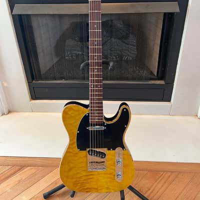 Ziegenfus Custom Guitars T-Type 2023 - Lemon Yellow Stain image 5
