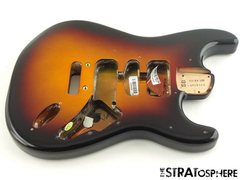 Fender American Ultra II Stratocaster Strat BODY, USA Guitar Alder Ultraburst image 1
