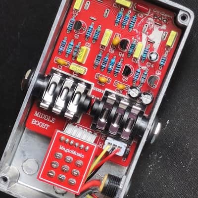 Tonevo Mid Boost Pedal Based on Fender Eric Clapton Mid Boost Tone, price include the import duty for US buyer image 2
