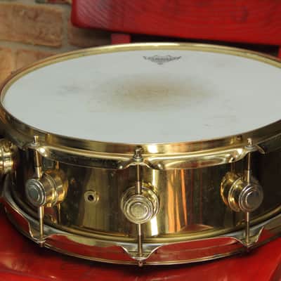 DW Over Brass Snare 14x5 image 6
