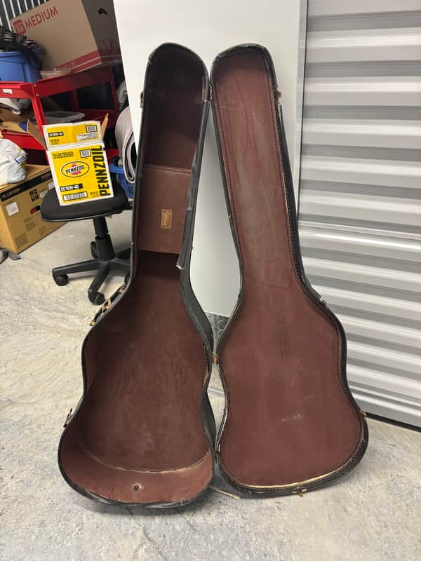 Gibson LG-0 1960s GENUINE acoustic “Hardshell” chipboard case image 1