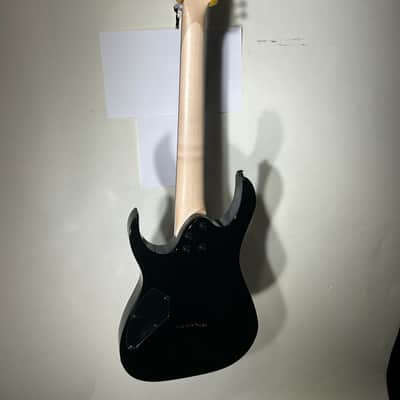 Ibanez Electric Guitar Transparent Black Burst Finish - GRG7221QA-TKS Gio image 6