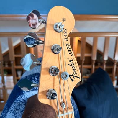 Fedner Made in Japan FSR Traditional 70s Jazz Bass - Vintage Natural - 2025 image 3