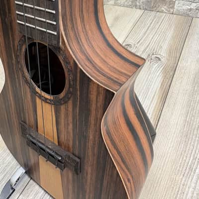 Kala Amara Tri-Top Concert Ukulele w/ Cutaway & EQ #KA-AM-C-CE image 5