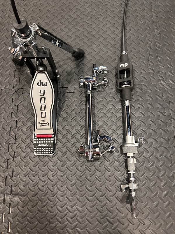 DW DWCP9502LB8 9000 Series 8' Remote Hi-Hat Stand 2010s - Chrome image 1