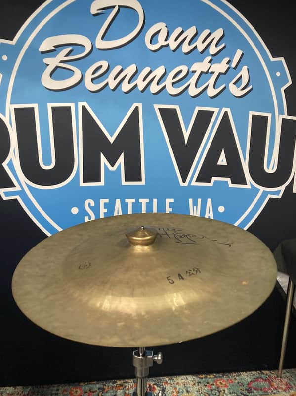 Wuhan Carmine Appice's 22" (21.5") China Cymbal, Autographed!! (#5) image 1