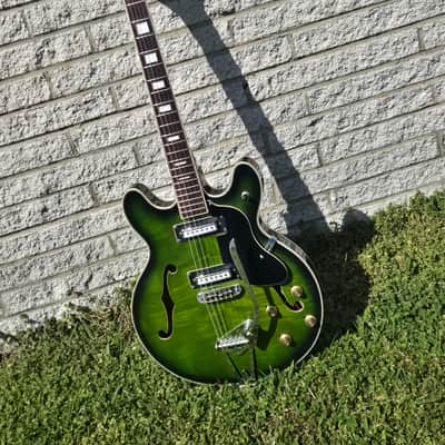 60's "CROWN" Matsumoku JAPAN hollowbody image 7
