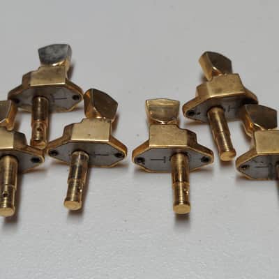 1960s Gibson Firebird Gold Banjo Tuners - Work Great! image 2