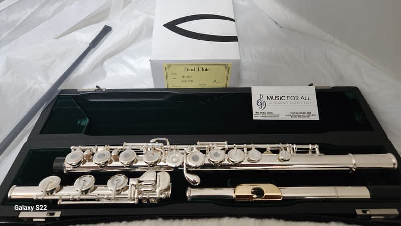 USED Pearl Quantz *Make Offer* Vigore Flute 665 Series Open Hole/B Foot/Split E/C# Trill/D# Roller/3K Gold Lip | 2-Day | WorldShip | Authorized Dealer image 1