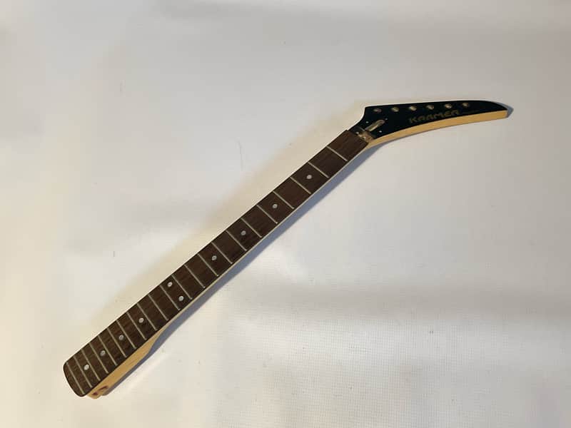 1986 Kramer USA Pacer American R2 Pointy Guitar Neck 22 Fret Floyd Ready Small Logo image 1