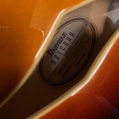 Ibanez AG75-BS 2004 - Brown Sunburst image 12