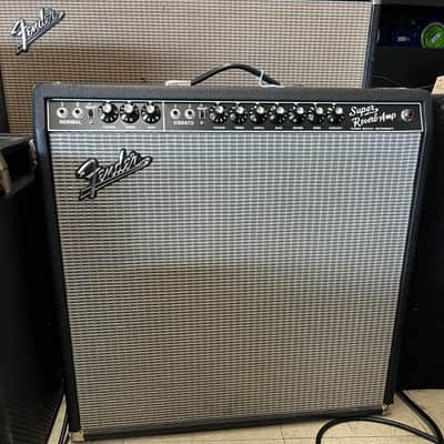 Fender '65 Super Reverb Reissue 45-Watt 4x10" Guitar Combo 2001 - Present - Black image 1