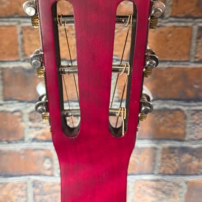 Liberty Square-Neck Resonator Slide Guitar Cherry Sunburst image 12