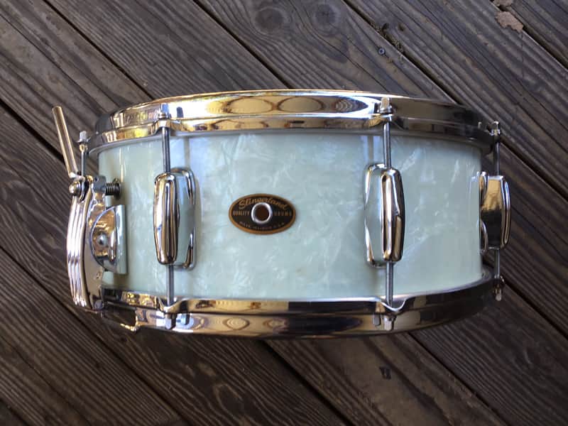 Slingerland Super Gene Krupa Radio King 5.5x14" 8-Lug Solid Maple Snare Drum 1960 - 1962 image 1