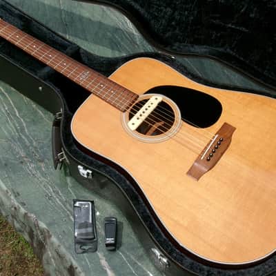 2006 Yairi AY-38 with L.R.Baggs M1 Active Pickup+Yairi Hard Case plus more extras image 1