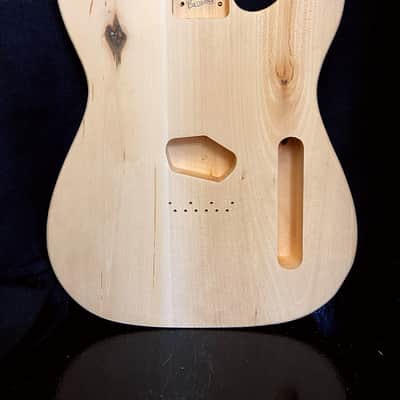 Guitar Mill T-Style Esquire Body / 2 pc. Ultra Light Basswood / 3 lbs. 3 oz. / Paint Grade (#GIN-3996) image 1