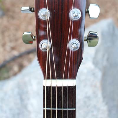 Beautiful Vintage 1980s Sigma SDM-18 by Martin Dreadnought Acoustic Guitar MIK Korea image 7
