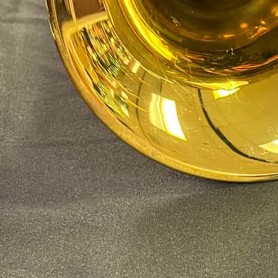 VINTAGE 1960s King 2B Liberty Straight Tenor Trombone image 22