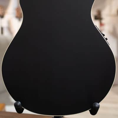 Yamaha APXT2 3/4-Size Thin-Line Cutaway Acoustic/Electric Guitar - Black with Gig Bag image 8