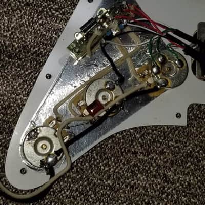 DiMarzio Andy Timmons Loaded Strat Pickguard DP224F AT-1, DP187 Cruiser image 3