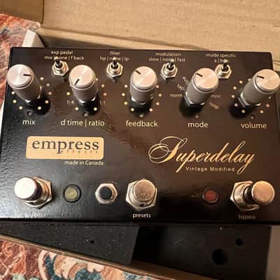 Empress Vintage Modified Superdelay Pedal | Reverb