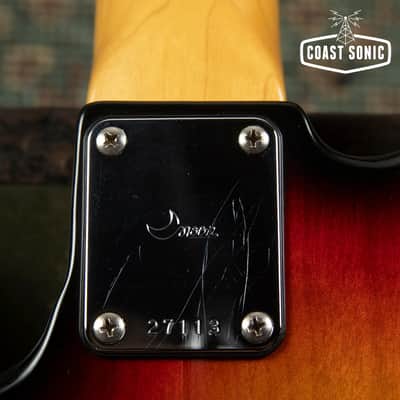 2000 Moon Custom Guitars JB-4 JB-150M Jazz Bass Made in Japan image 15