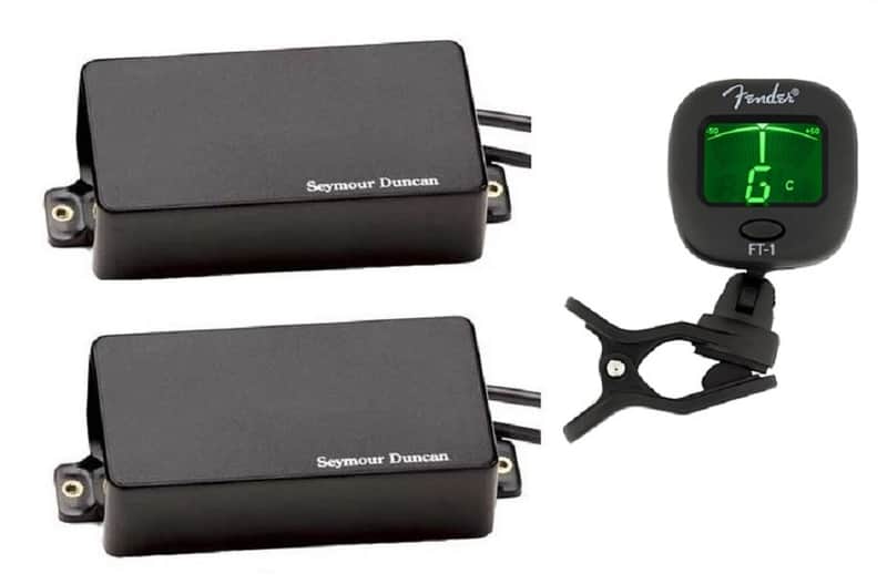 Seymour Duncan Blackouts AHB-1s Original Active AHB-1 Humbucker Pickup Set (FENDER CLIP ON TUNER) image 1