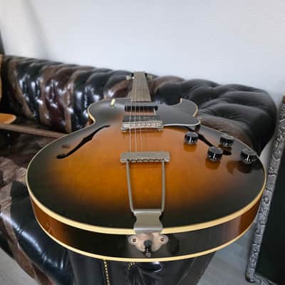 Gibson ES-135 1992 Reissue Vintage Tobacco Burst P90 Florentine based on 335 image 18