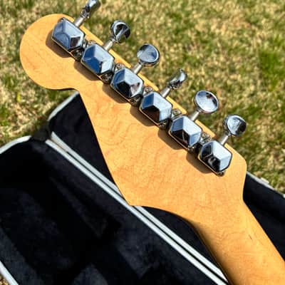 1995 Fender Stratocaster MIM Squier Series - Dakota Red w OHSC image 6