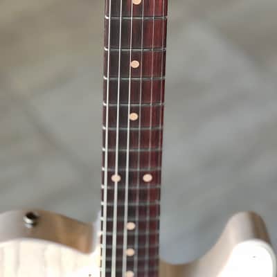2023 Fender Custom Shop Limited Edition 59 Telecaster Guitar Journeyman Relic Aged White Blonde (6.7lbs) w/ OHSC image 16