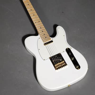 Partscaster Telecaster Style 2020's - Artic White - Gold Hardware image 9