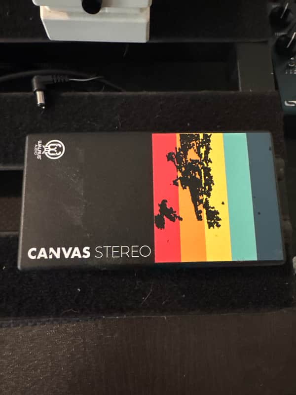 Walrus Audio Canvas Stereo Dual Line Isolator Direct Box 2022 - Present - Black w/ Rainbow Graphic image 1