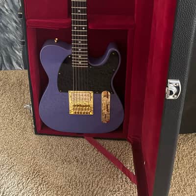 Fender Esquire 2022-2024 - Ultra Violet/Gold image 2