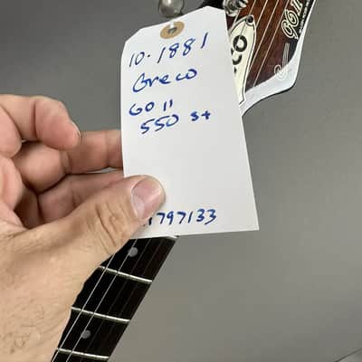Greco GOII 550 ST 1979 tobacco burst Guitar image 5
