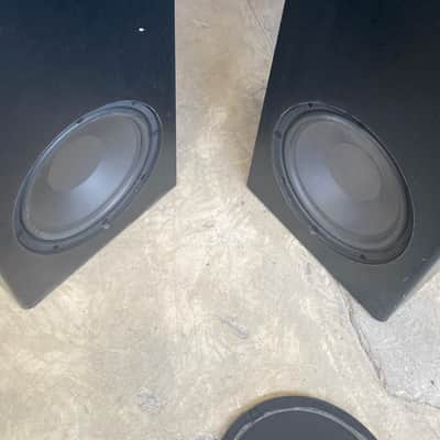Vintage kenwood floor speakers pair Kvs 407 1994 - Black image 4