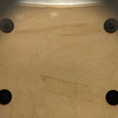 Modern Drum Shop NYC - 6x14" Wood 10-Lug Snare Drum - Red Stain Finish image 7