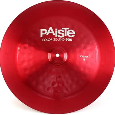 Mint Paiste Color Sound 900 Red 18" China Cymbal image 1