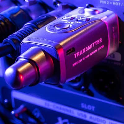 Xvive U4R4 Wireless In Ear Monitor System with 4 Receivers 2.4GHz for Live Performance image 5