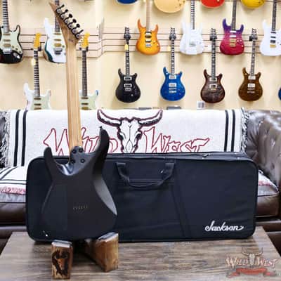 Jackson American Series Virtuoso HT Hardtail Streaked Ebony Fingerboard Satin Black 7.45 lbs image 7