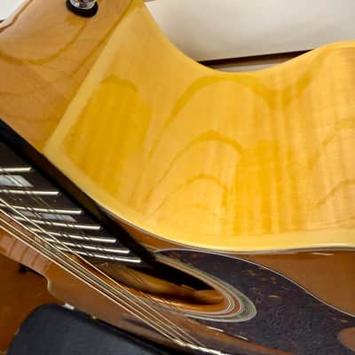 Takamine EG523 SC-12 Natural 12 String Acoustic Electric with Case - Pre Owned image 11