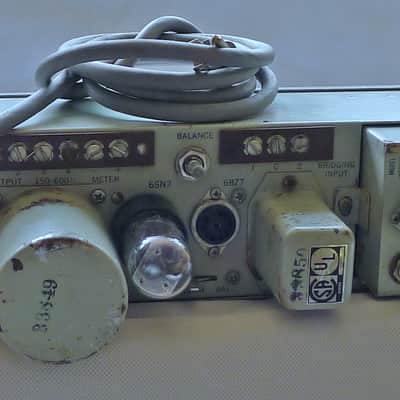 Very Cool Webster Electric WSC 515 Tube Compressor Microphone Pre amp Altec 438 EMI RS 124 image 21