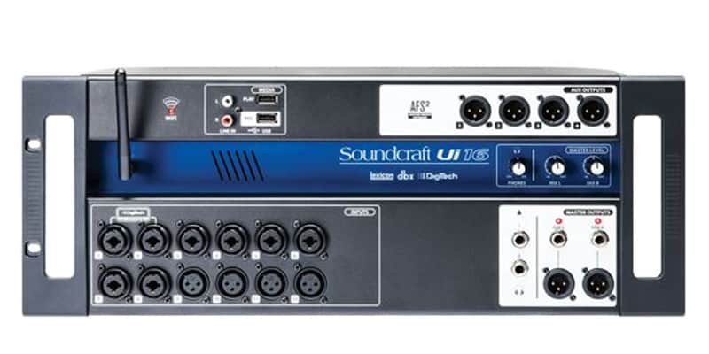 Soundcraft Ui 16 16-Input Remote Controlled Digital Mixer image 1