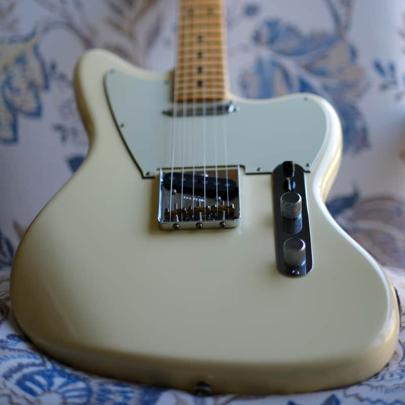 Fender Limited Edition American Standard Offset Telecaster 2016 - Olympic White image 1