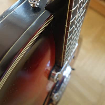 Musima Record 17 thinline hollow body guitar - East Germany image 13