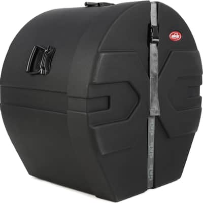 SKB 1SKB-DM1422 Marching Bass Drum Case with Padded Interior - 14 x 22-inch image 1