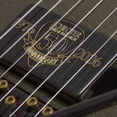 Schecter C-1 FR-S 50th Anniversary 50th Gold Burst image 9